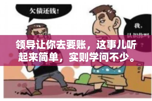 领导让你去要账，这事儿听起来简单，实则学问不少。我有个朋友，叫小王，最近就碰上了这样的难题。今天，咱们就聊聊这个话题，看看在职场中，面对领导交代的要账任务，我们应该怎么应对。
