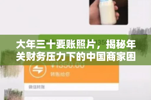大年三十要账照片,揭秘年关财务压力下的中国商家困境 大年三十要账照片,揭秘年关财务压力下的中国商家困境